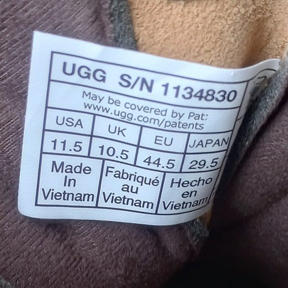 UGG Men's Biltmore Waterproof Suede Boot in Cool & Popular UGG Chestnut Color - Picture 11 of 16